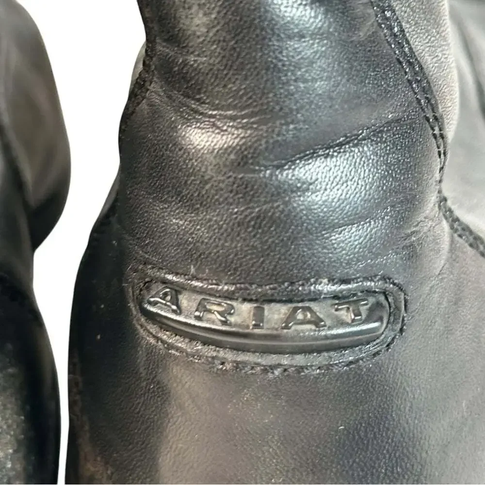 Ariat Men’s Heritage IV English Paddock Boot Black Size 9.5 Rugged Neutral Solid